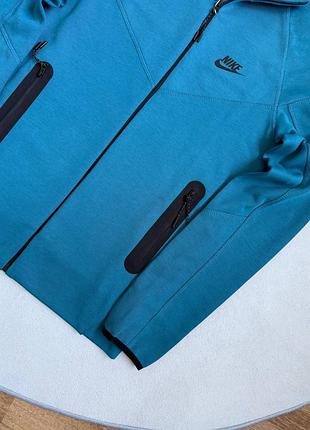 Кофта синя nike tech fleece 2024 5