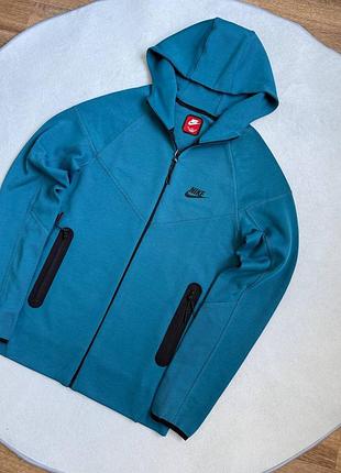 Кофта синя nike tech fleece 2024 2