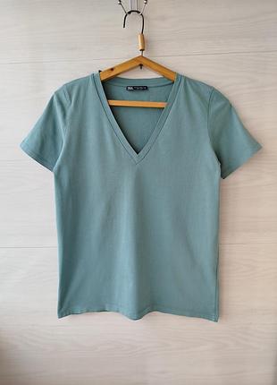 Футболка женская базовая zara