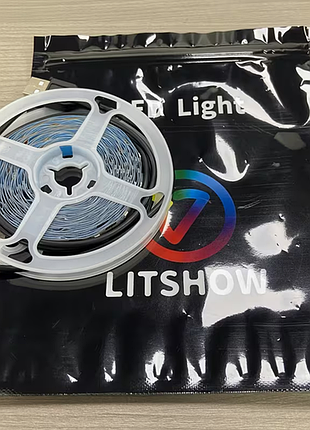 Светодиодная led лента 2835 litshow (5 метров) - теплая белая usb подсветка для дома