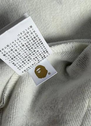 Зип -худи bape camo white 2