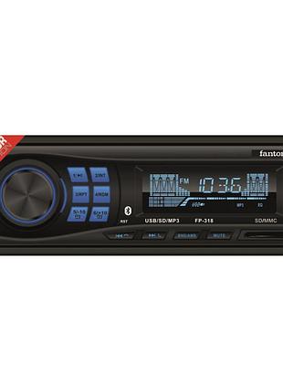 Автомагнітола fantom fp-318 (black/multicolor)/usb/sd/підсил. кач.звука/bluetooth 4x50w