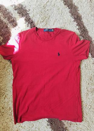 Футболка чоловіча polo ralph lauren червона