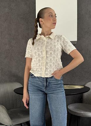 Вʼязана футболка levis поло