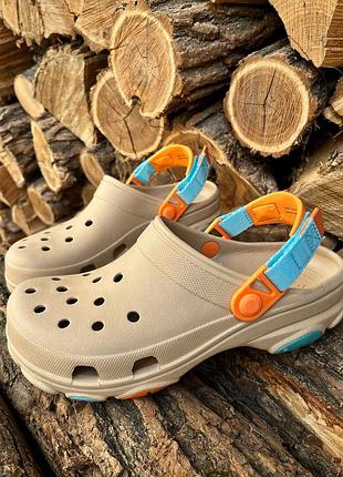 Crocs all terrain chai/multi crocs унисекс кроксы сабо crocs crocs all terrain chai/multi унисекс