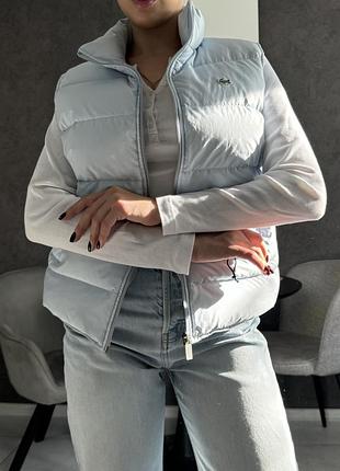 Жіноча пухова жилетка lacoste оригінал
