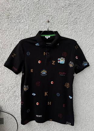 Чорне поло kenzo