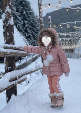 Пуховик куртка зимова michael kors 4-5р