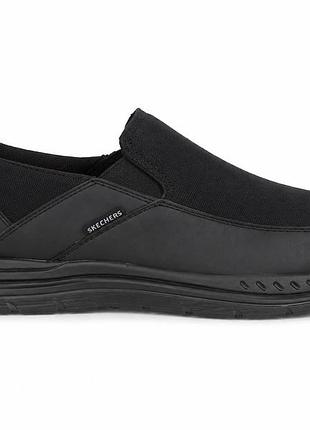 Оригинальные мужские слипоны skechers slip-ins (44 размер) - новые, с бирками