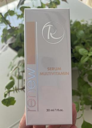 Мультивітамінна сироватка для інтенсивного живлення renew golden age multivitamin serum 30 мл