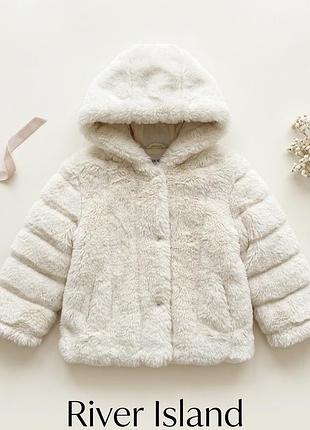 Шубка river island для дівчинки, 2-3 роки