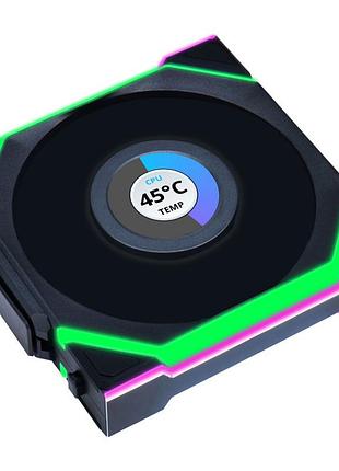 Корпусный вентилятор lian li uni fan sl wireless lcd reverse 120 pwm 120 мм 1900 об/мин black (g99.12rsllcd1w1b.00)