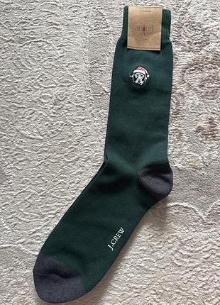 J.crew шкарпетки з вишивкою 🐶🎄