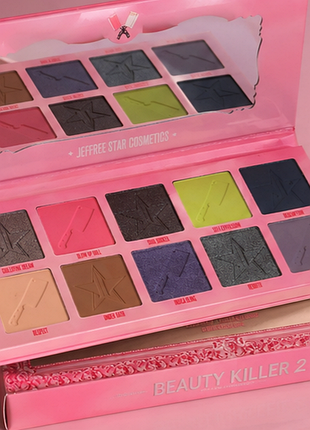 Палетка тіней jeffree star cosmetics beauty killer 2