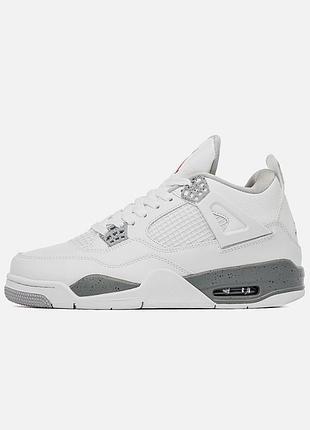 Nike air jordan 4 retro 'white oreo'