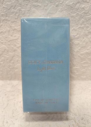 Туалетная вода dolce &amp; gabbana light blue объемом 30 мл в запечатанной упаковке.