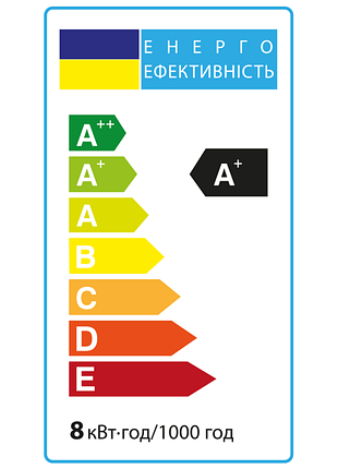 Світлодіодна лампа vestum mr16 8w 3000k 220v gu10 1-vs-1507