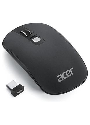 Беспроводная мышь acer omr242 usb 2,4 ггц тонкая, бесшумная