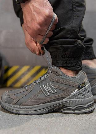 Зимние мужские кроссовки nb grey вт7947
