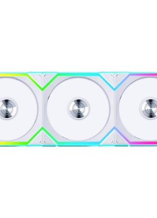 Комплект вентиляторов lian li uni fan sl wireless 120 pwm 3 шт. 120 мм 2000 об/мин white (g99.12sl1w3w.00)