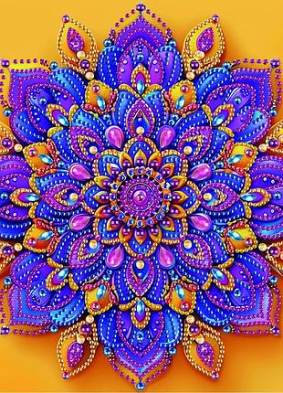 Алмазная мозаика «нежный цветок» bh018 25x25