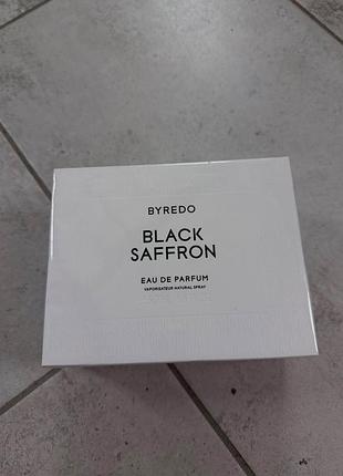 Нішеві парфуми byredo black saffron