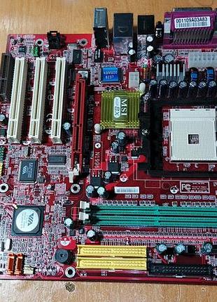 Материнская плата msi k8tm-ilsr (ms-6741) (s754) (читать описание)