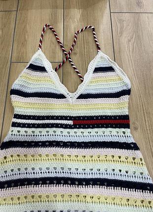 Жіночий вʼязаний сарафан tommy hilfiger s/m