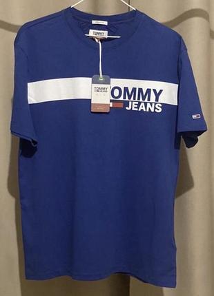 Футболка tommy hilfiger jeans p l оригинал новая