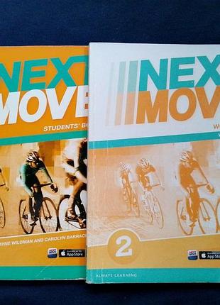 Next move 2 - workbook students book across camaine диски новые оригинал гдз
