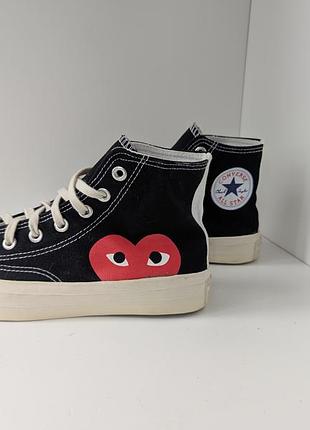 Кеди converse x comme des garçons play chuck 70 hi