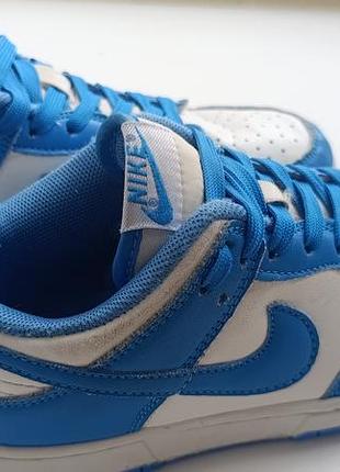 Кроссовки nike dunk low "university blue", р. 36 (23 см)