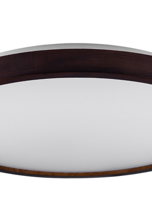 Стельовий led світильник смарт з пультом vestum wood vs-91046 60w 5600lm 3000k-6500k горіх 375×60 мм ip40