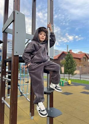 Флісовий теплий костюм barva 134 розмір