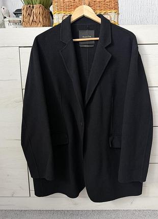 Чоловіче пальто шерсть massimo dutti оригінал