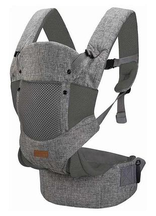 Сумка-кенгуру freeon easy move 3 в 1, grey