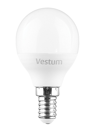 Світлодіодна лампа vestum g45 8w 3000k 220v e14 1-vs-1212