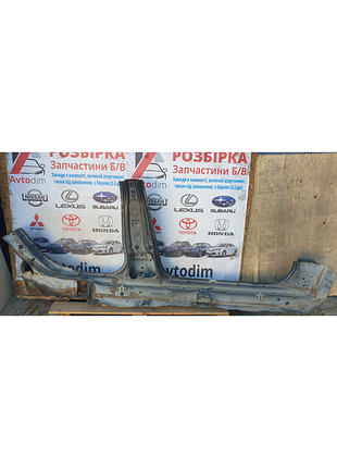 Стійка центральна з порогом ліва чорна 04645sedg02zz honda accord 7 2002-2008 універсал
