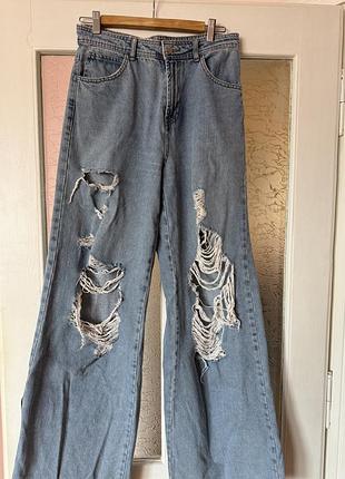 Джинси bershka, cropp, new yorker