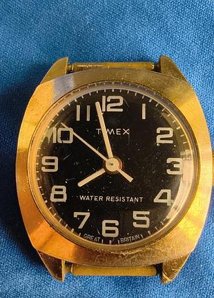 Винтажные часы timex great britain / query (под восстановление или запчасти)