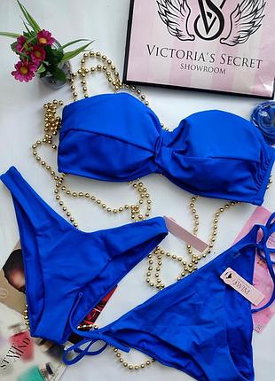 Купальник victoria's secret 32b 70b  xs s m бандо бразильянки 34d 75d на зав'язках