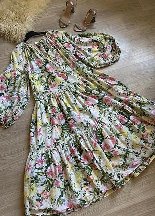 H&m 14-18 р вільеа сукея в квіти