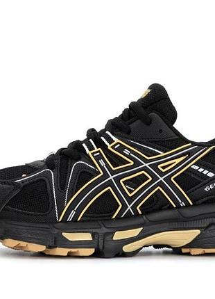 Asics gel-kahana 8 blackкросовки асикс гель кахана чорні 40