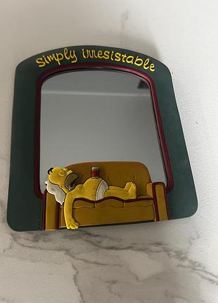 Дзеркало колекційне дзеркало «simply irresistable» із гомером сімпсоном