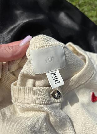 Кофта в сердечка h&m 3