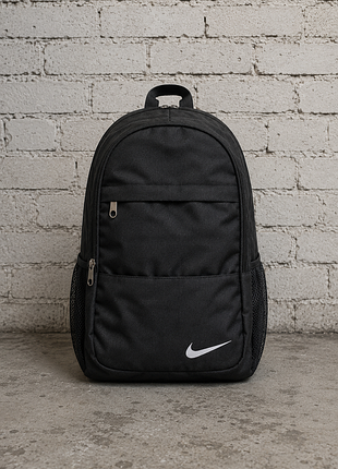 Качественный мужской рюкзак с принтом nike. рюкзак для учебы. цвет: черный. 5