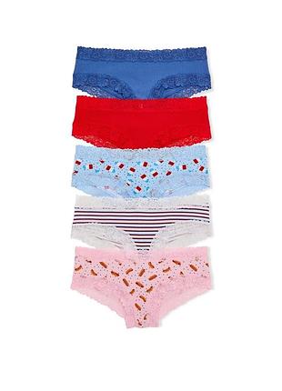 Набір трусиків з 5 шт victoria’s secret оригінал