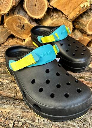 Crocs all terrain black/multi крокси сабо унісекс crocs crocs all terrain black/multi крокси сабо crocs
