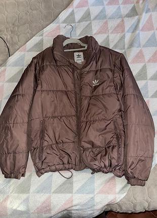Куртка adidas адідас рожева