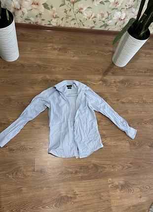 Сорочка рубашка massimo dutti в полоску